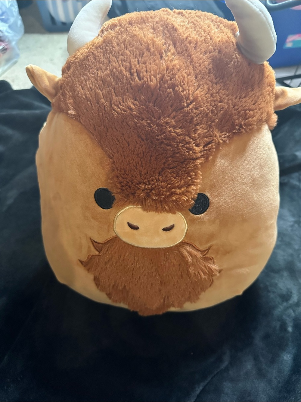 Squishmallows Bison Plush Brown Buffalo Stuffed Animal Kellytoy Jazwares Large